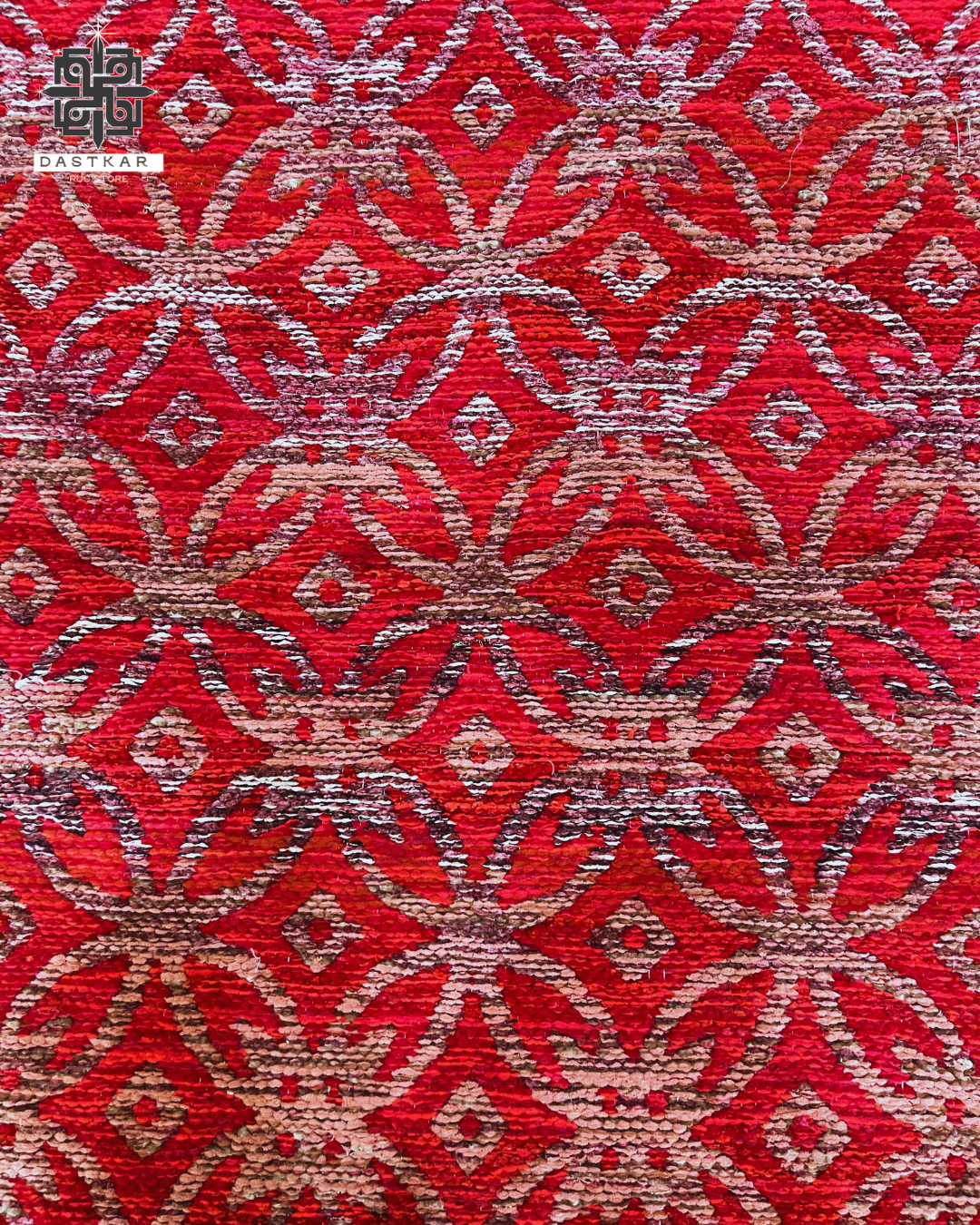 Crimson Royale Jacquard Rug