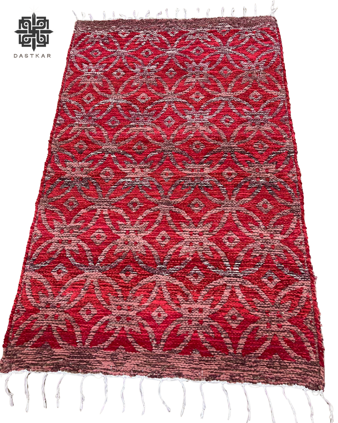 Crimson Royale Jacquard Rug