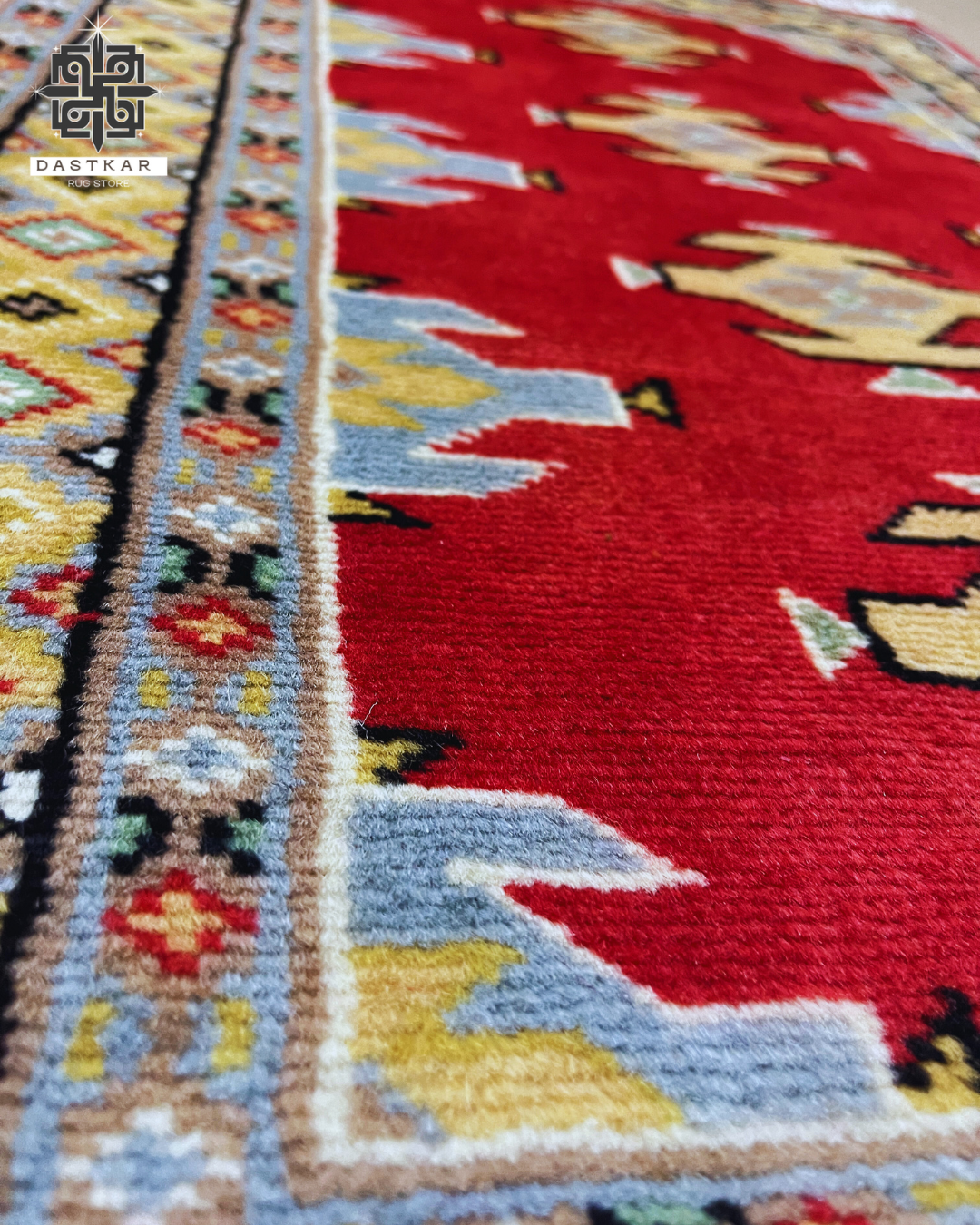 Red Bokhara Carpet