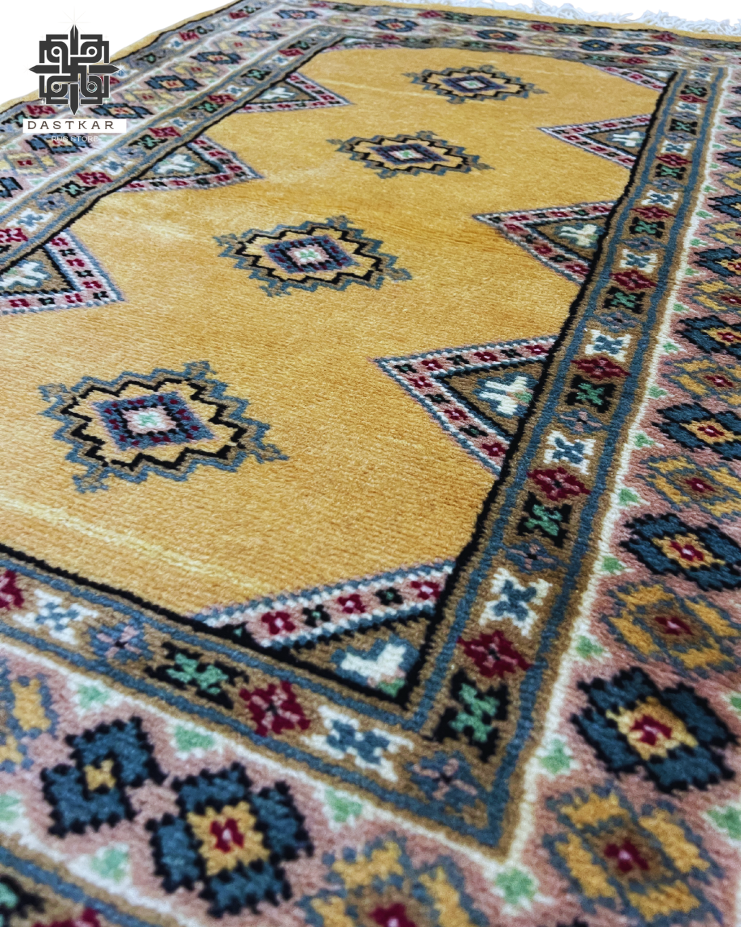 Gold Bokhara Carpet