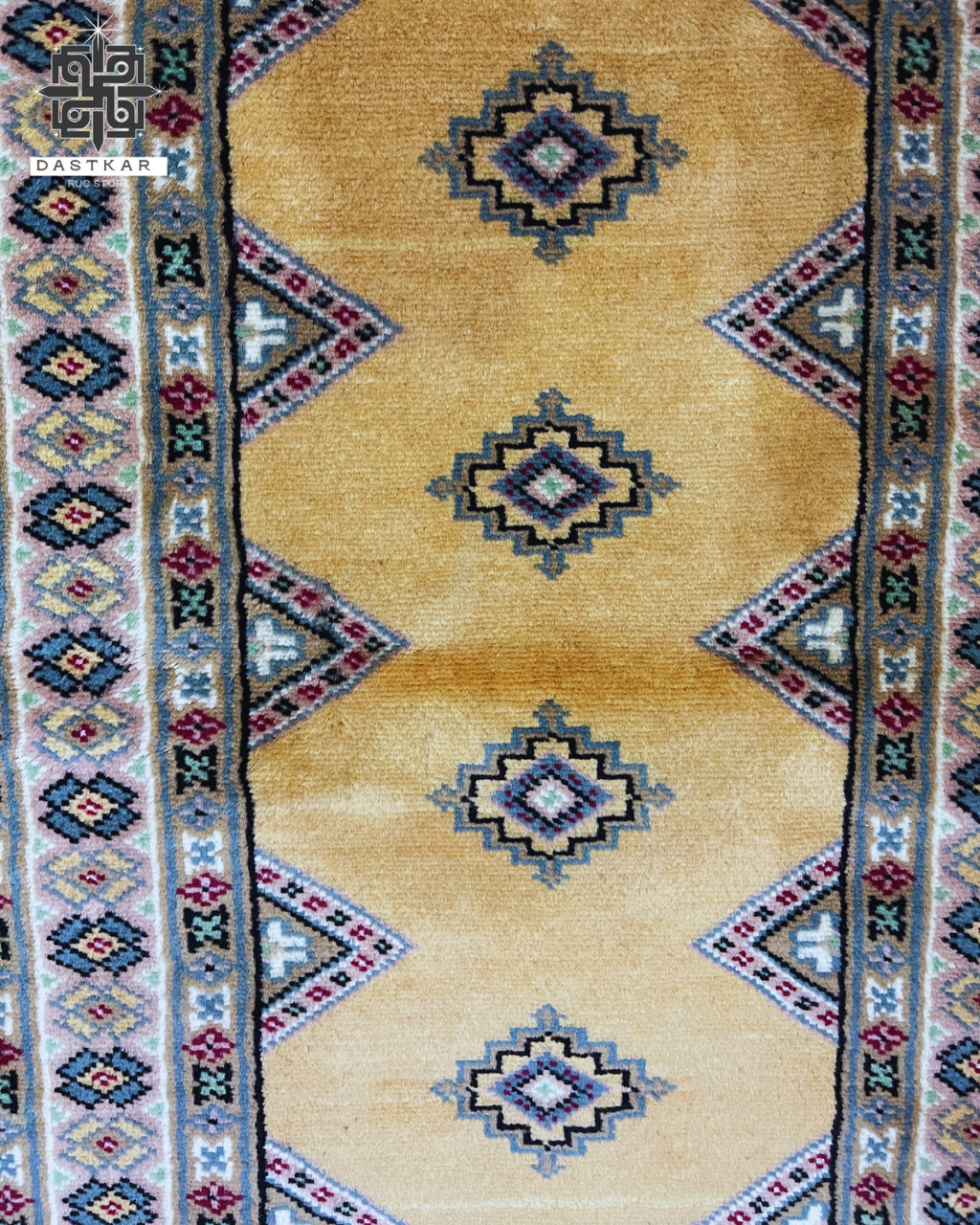 Gold Bokhara Carpet