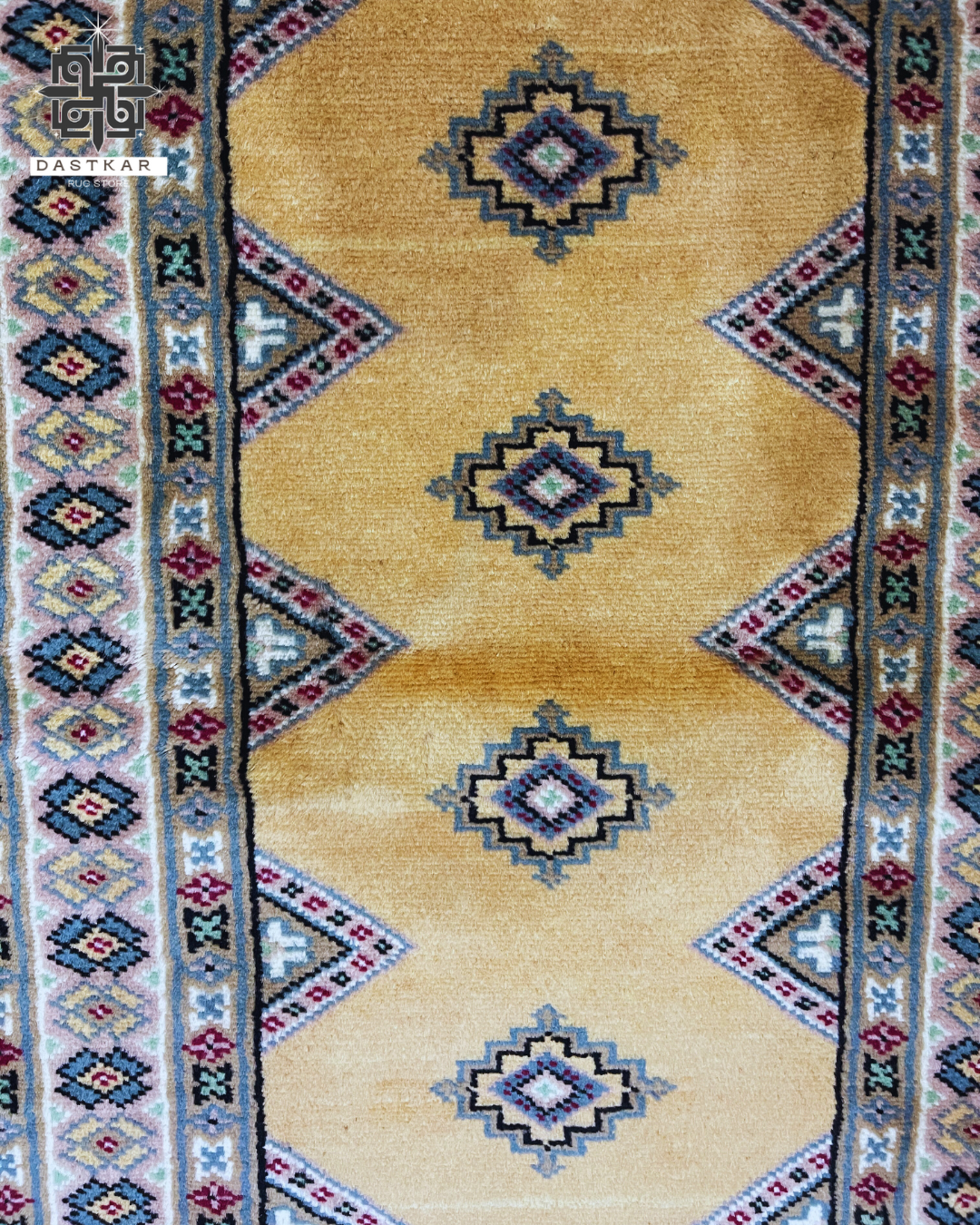 Gold Bokhara Carpet